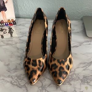 Marc New York (Andrew Marc) Leopard Print High-Heeled Pumps